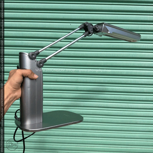 Đèn led để bàn xoay - gập đa hướng điện 220V-27W (hàng dùng lướt)_thumbnail_5