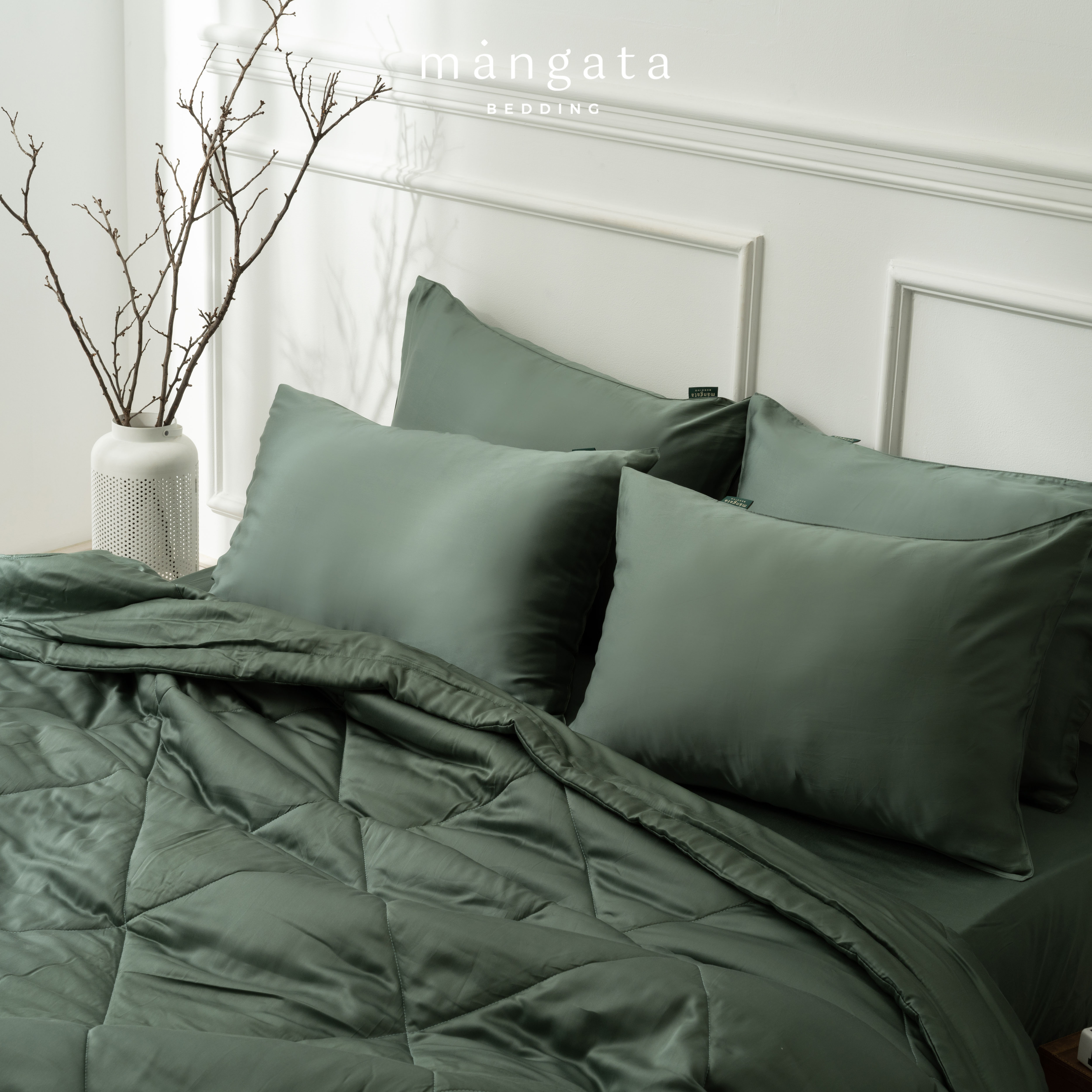 FOREST GREEN - Bộ Tencel 60s cao cấp