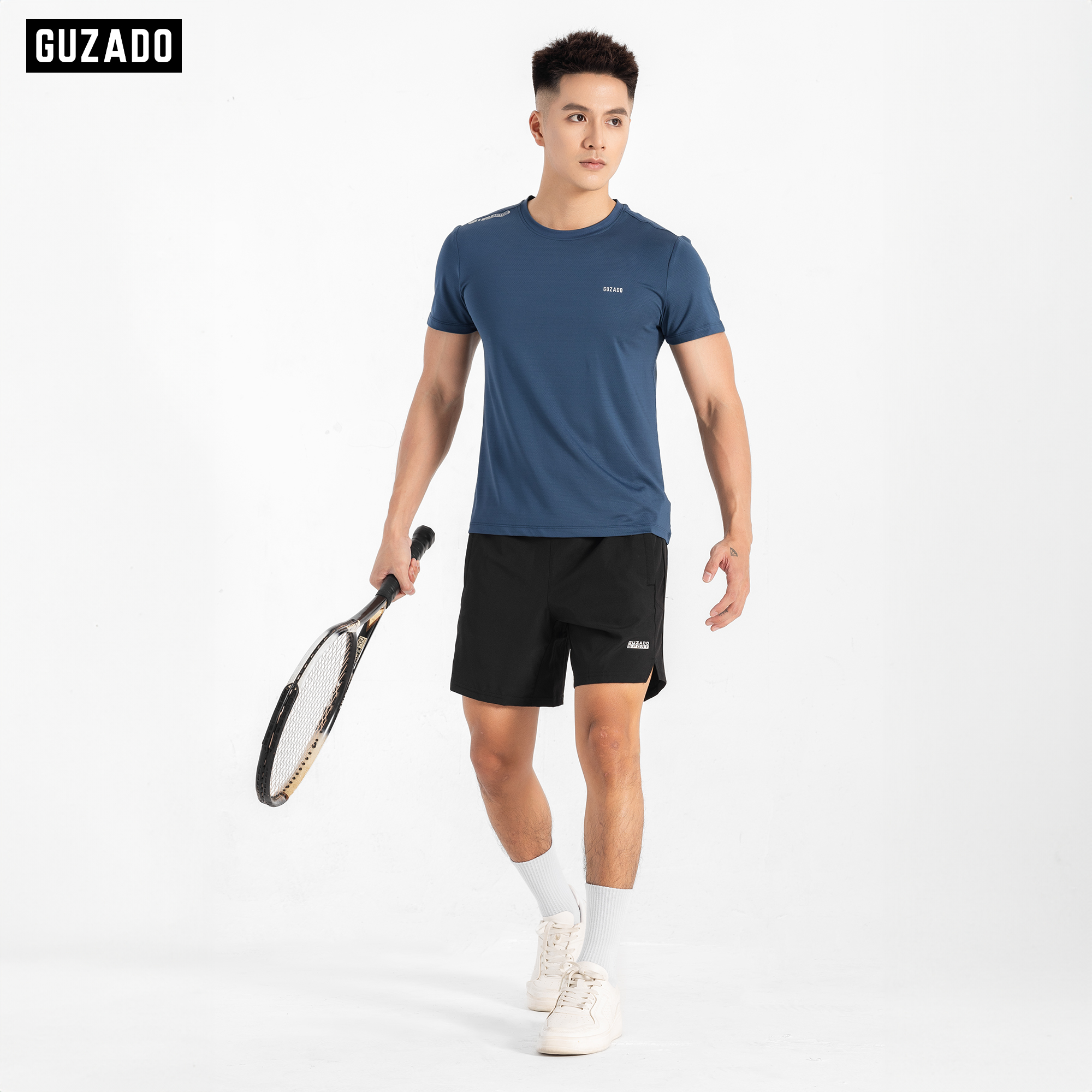 Áo Thun Guzado Chất Coolmax Thoáng Khí Vận Động Thoải Mái GTS04_thumbnail_3