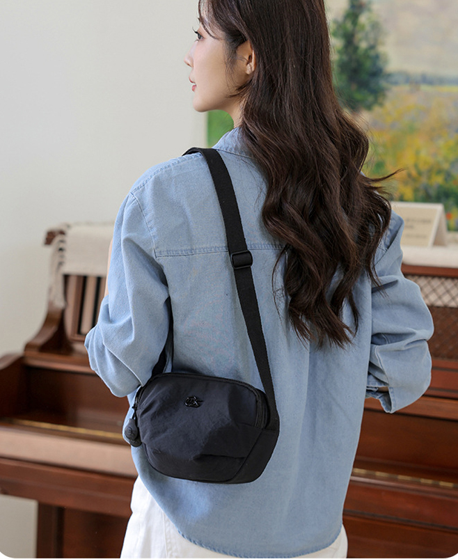 Túi đeo chéo nữ Nylon nhẹ Túi đeo vai nữ thời trang hình con sò thích hợp cho du lịch và sử dụng hàng ngày {TDC-NY-08}_thumbnail_8