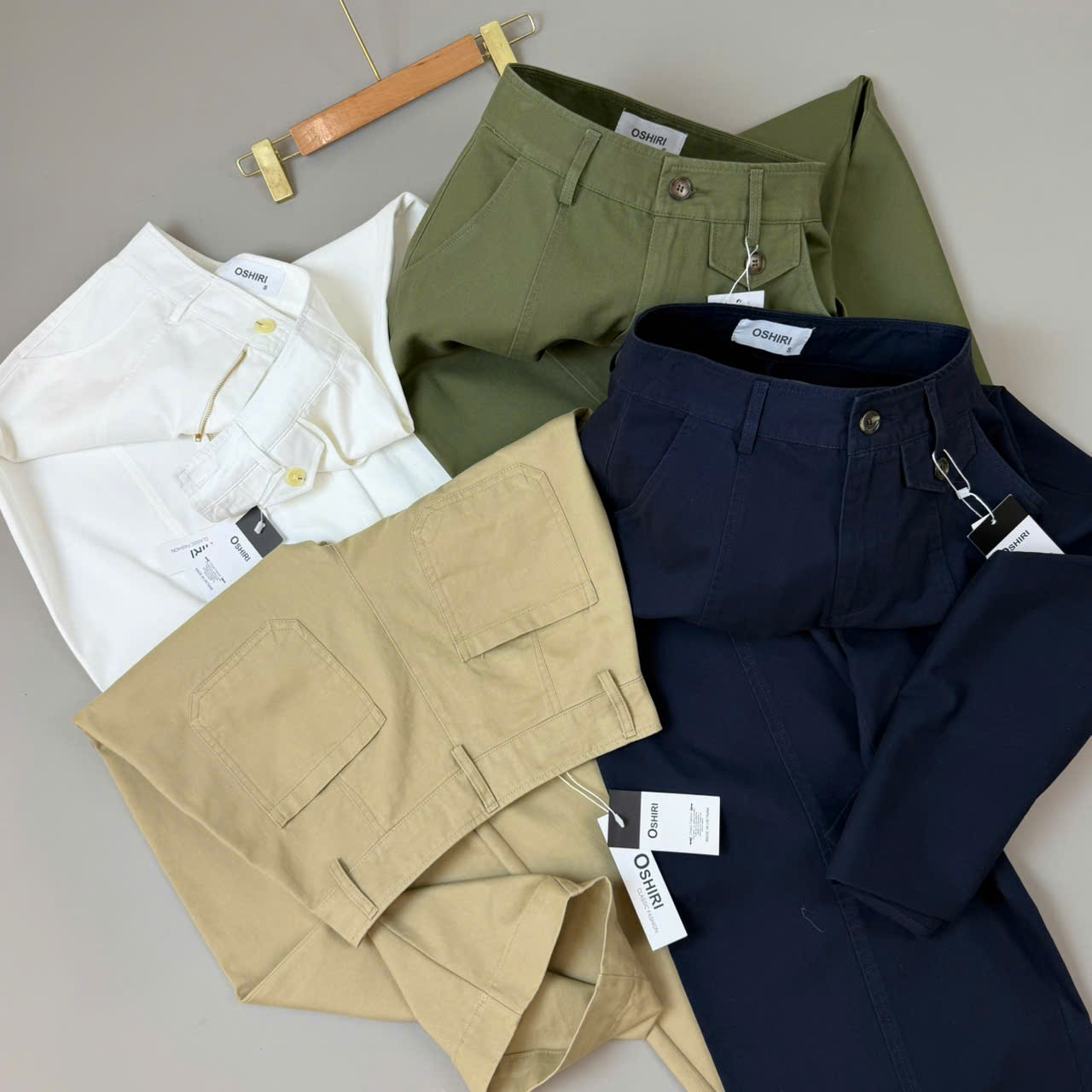 E333 QUẦN KAKI ỐNG CONG PHỐI GÂN OSHIRI 4 MÀU_thumbnail_4