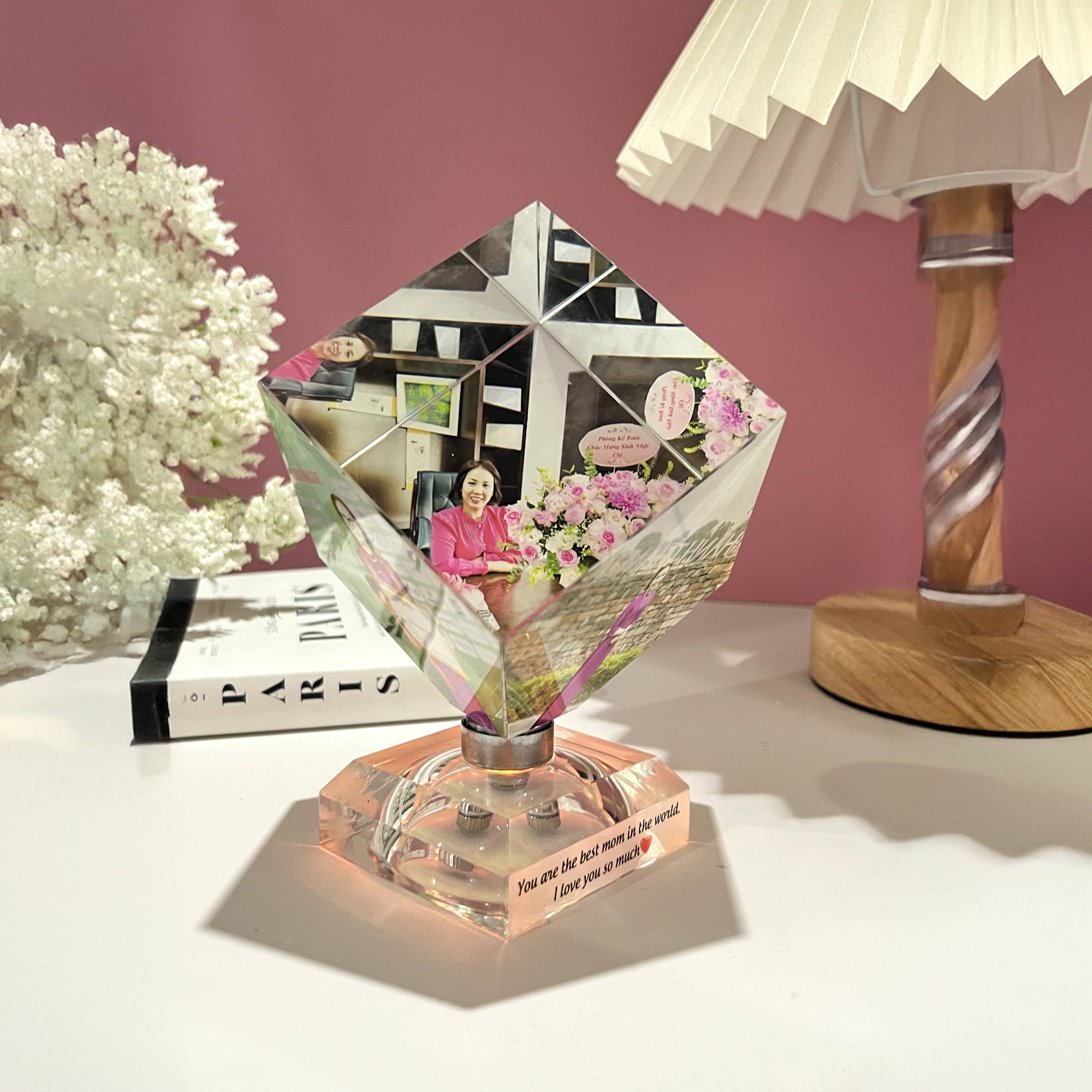 Quà 20/10 sang trọng – Pha lê lập phương in ảnh cá nhân hóa, món quà ý nghĩa dành tặng cô giáo, mẹ, vợ, bạn gái_thumbnail_5