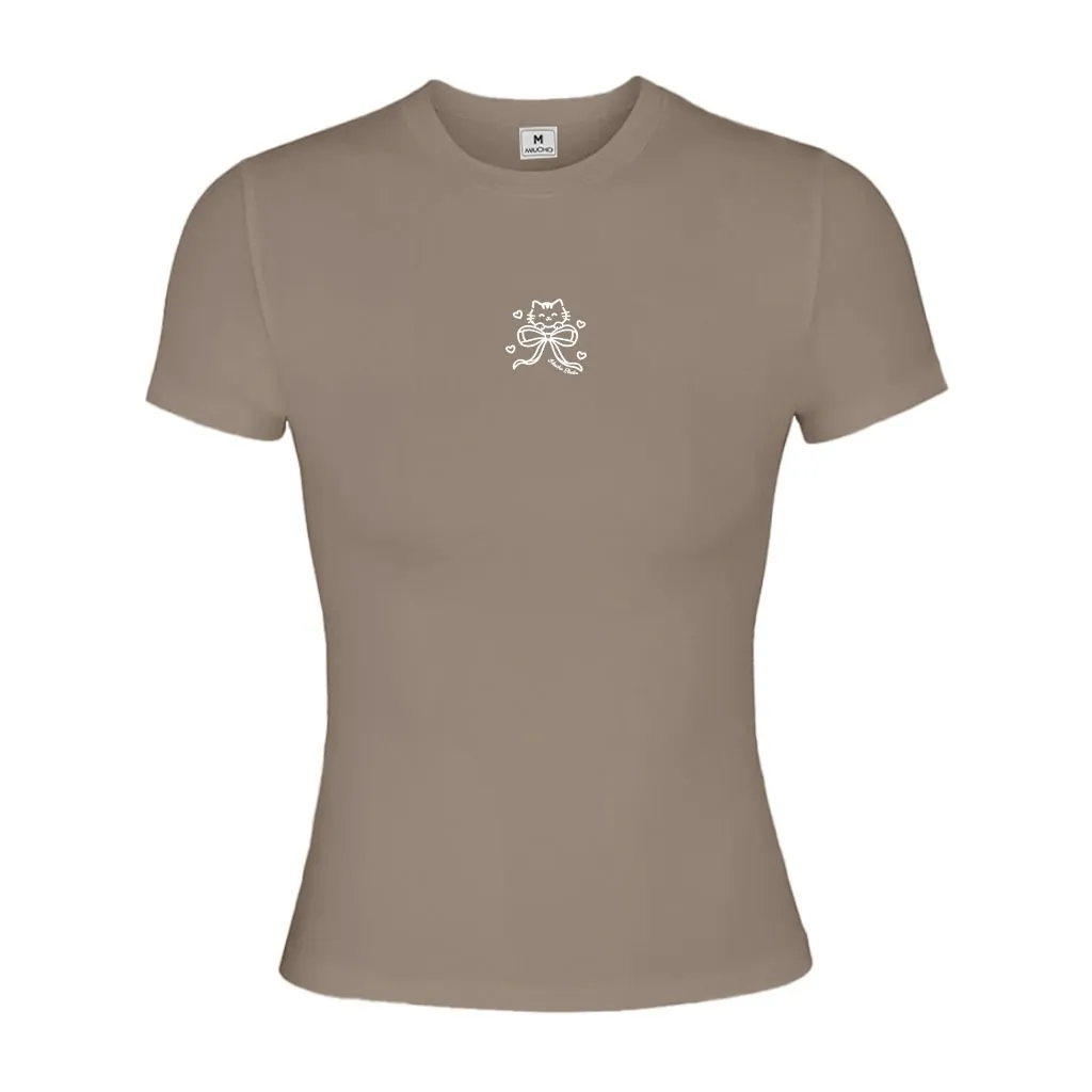 Áo baby tee form ôm body hình nơ cute Beezy 3332_thumbnail_12