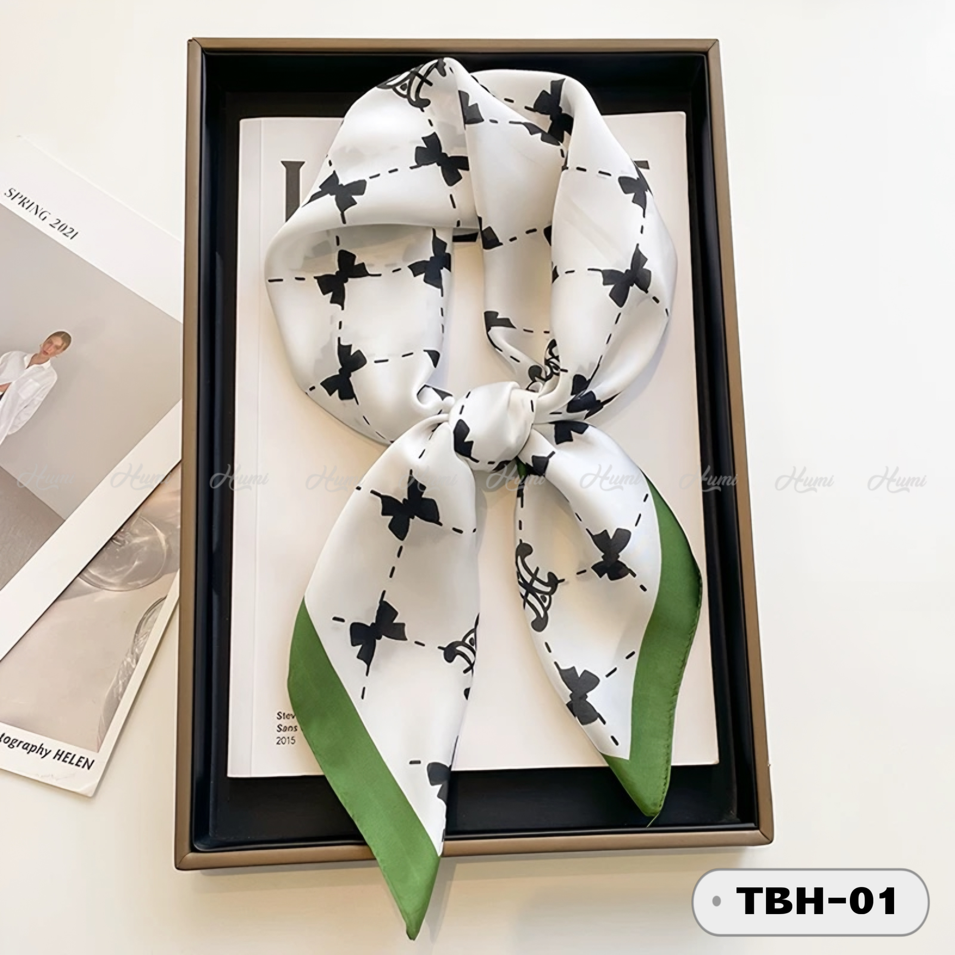 KHĂN LỤA VUÔNG HQ 70x70CM (TBH01)