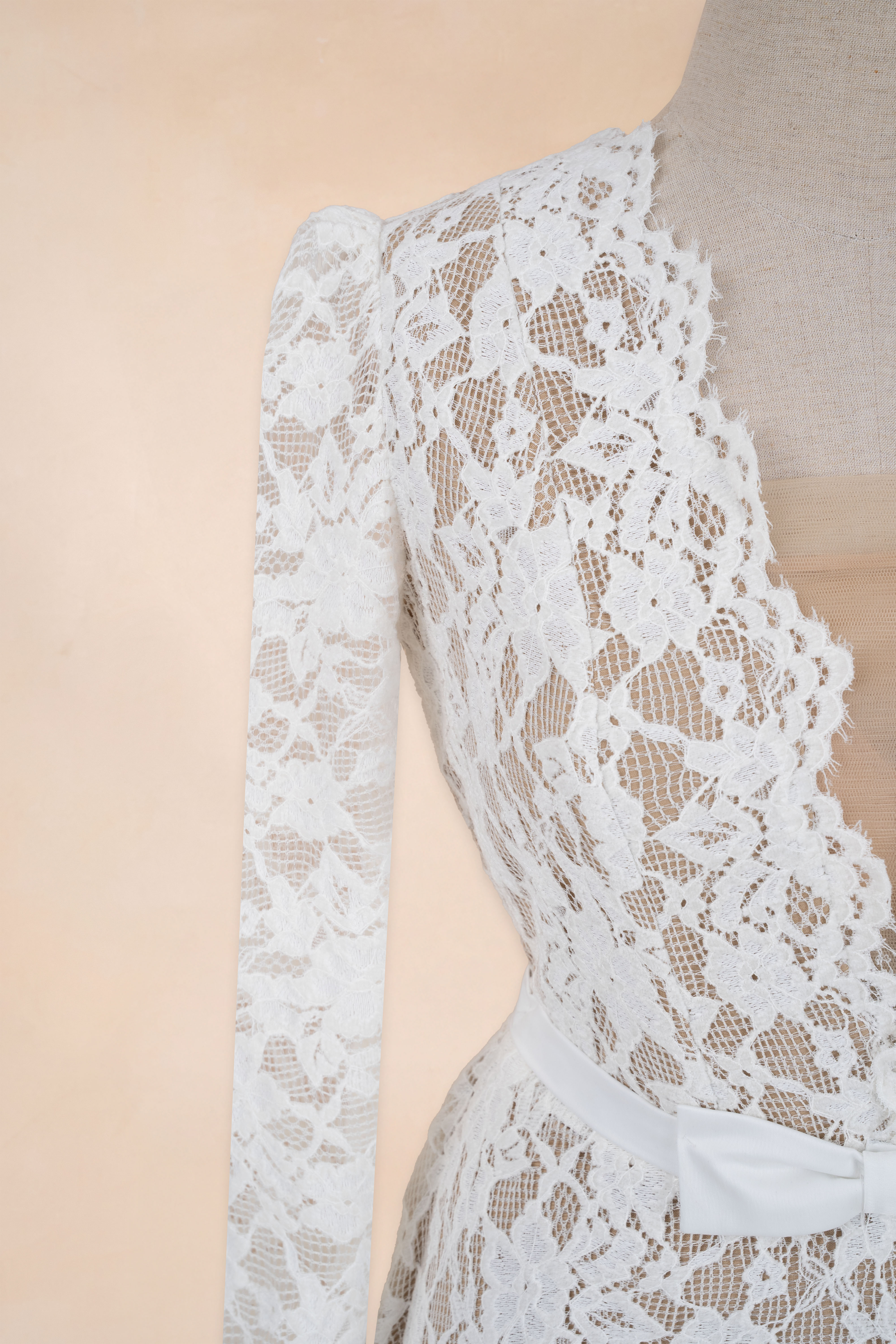 Đầm Xoè Lưới Ngực Nơ Eo_thumbnail_11