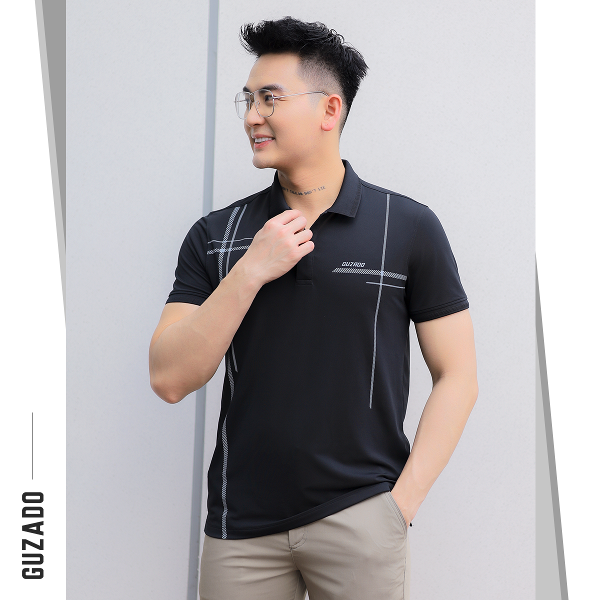 Áo Polo Nam GUZADO Sọc Thể Thao Nam Tính Sang Trọng GPS209_thumbnail_19