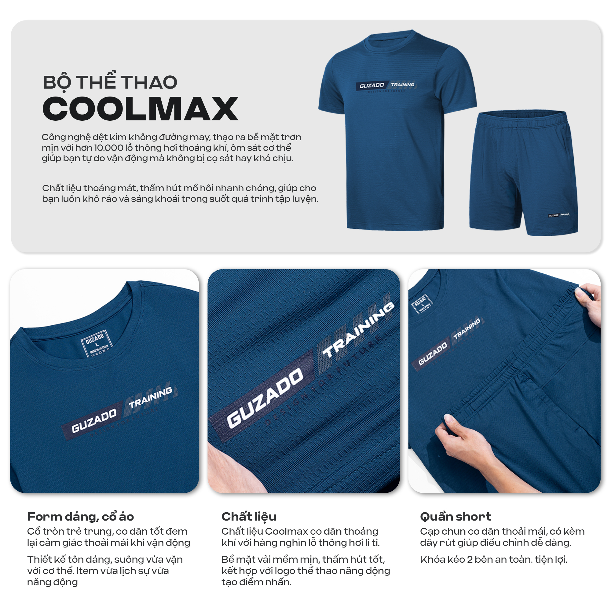 Set Đồ Bộ Nam GUZADO Thấm Hút Mồ Hôi Tốt, Nhanh Khô GBT02_thumbnail_10