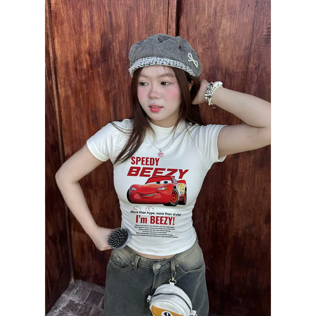Áo baby tee nữ ôm body tôn dáng Beezy 3398_thumbnail_3