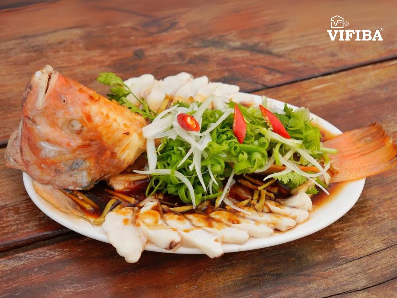 ĐÁNH THỨC VỊ GIÁC VỚI MÓN CÁ ĐIÊU HỒNG HẤP HỒNG KÔNG NGON BẤT BẠI