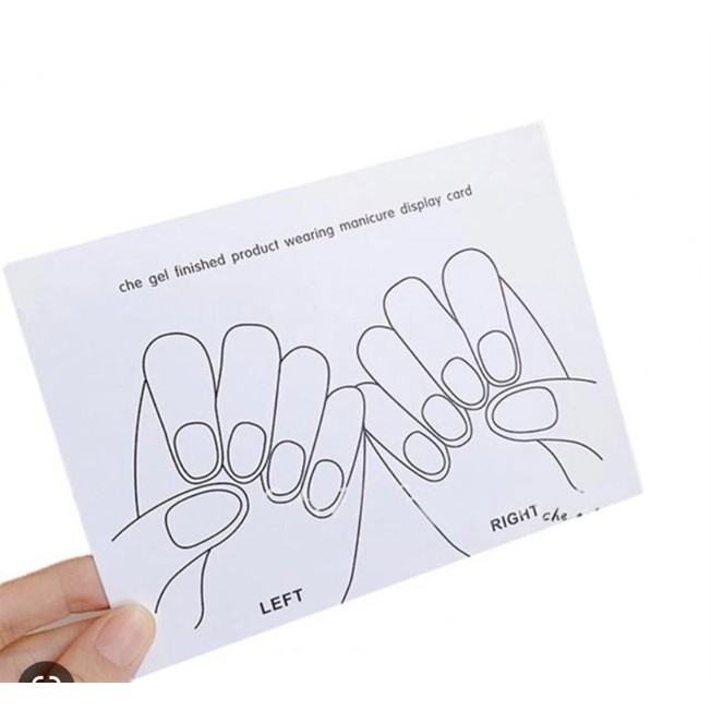 Tấm dán nail box- tay