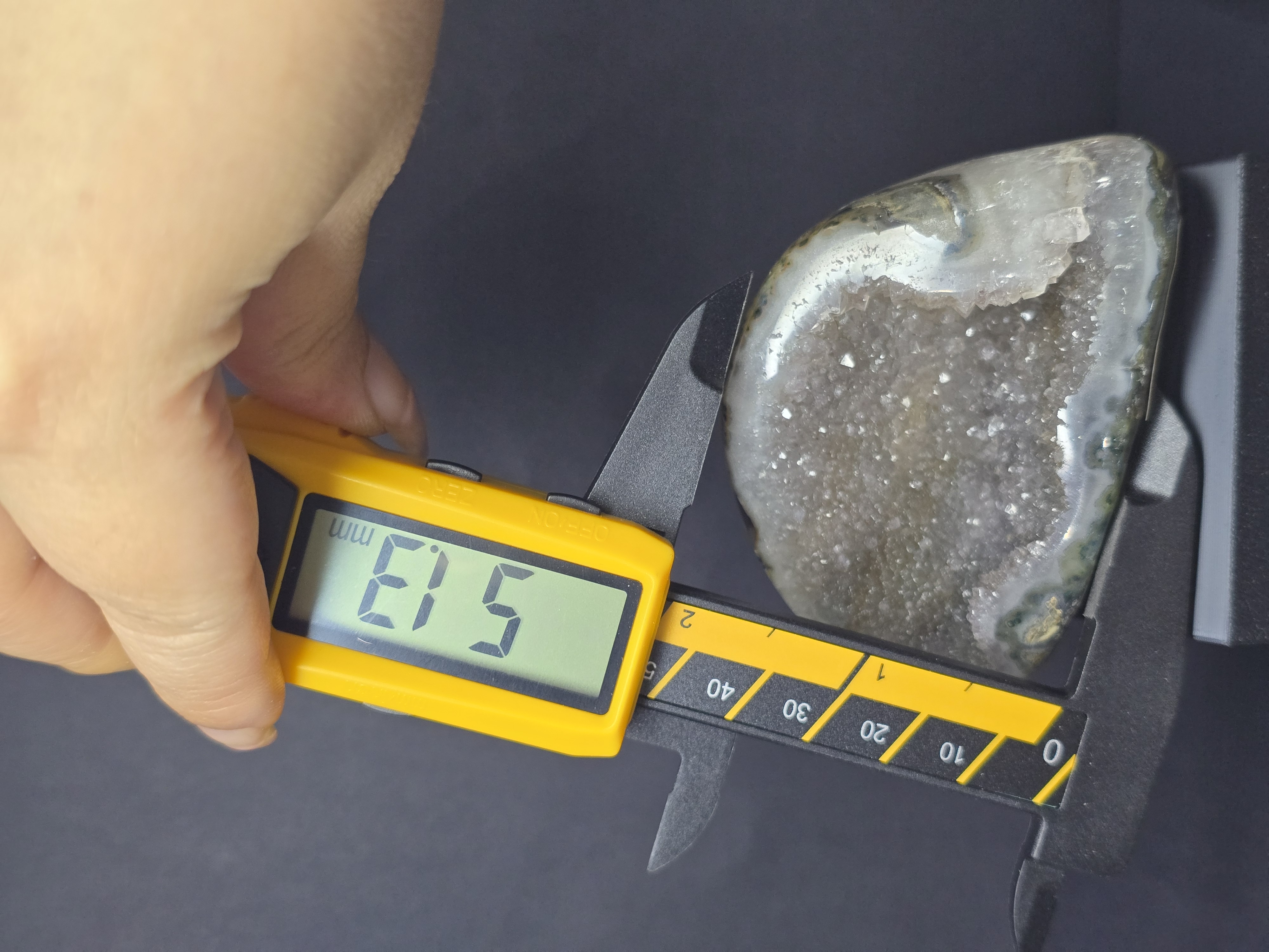 Hốc Thạch Anh Tinh Thể Tự Nhiên Nguyên Vỏ Mã Não - Uruguay_thumbnail_5