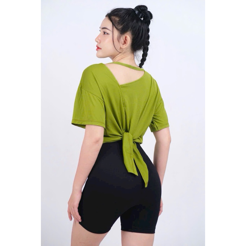 Áo Tanktop Thể Thao Tay Ngắn Lưng Cột Form Rộng_thumbnail_7