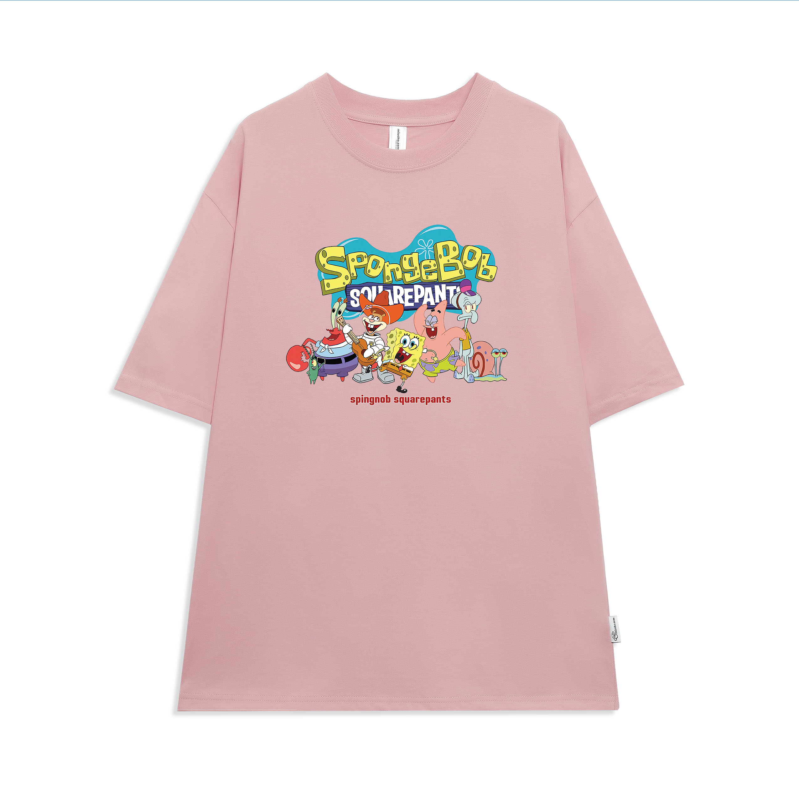 Áo thun nữ tay lỡ form rộng đẹp chất vải cotton mềm mại local brand Miucho AT297 in graphic