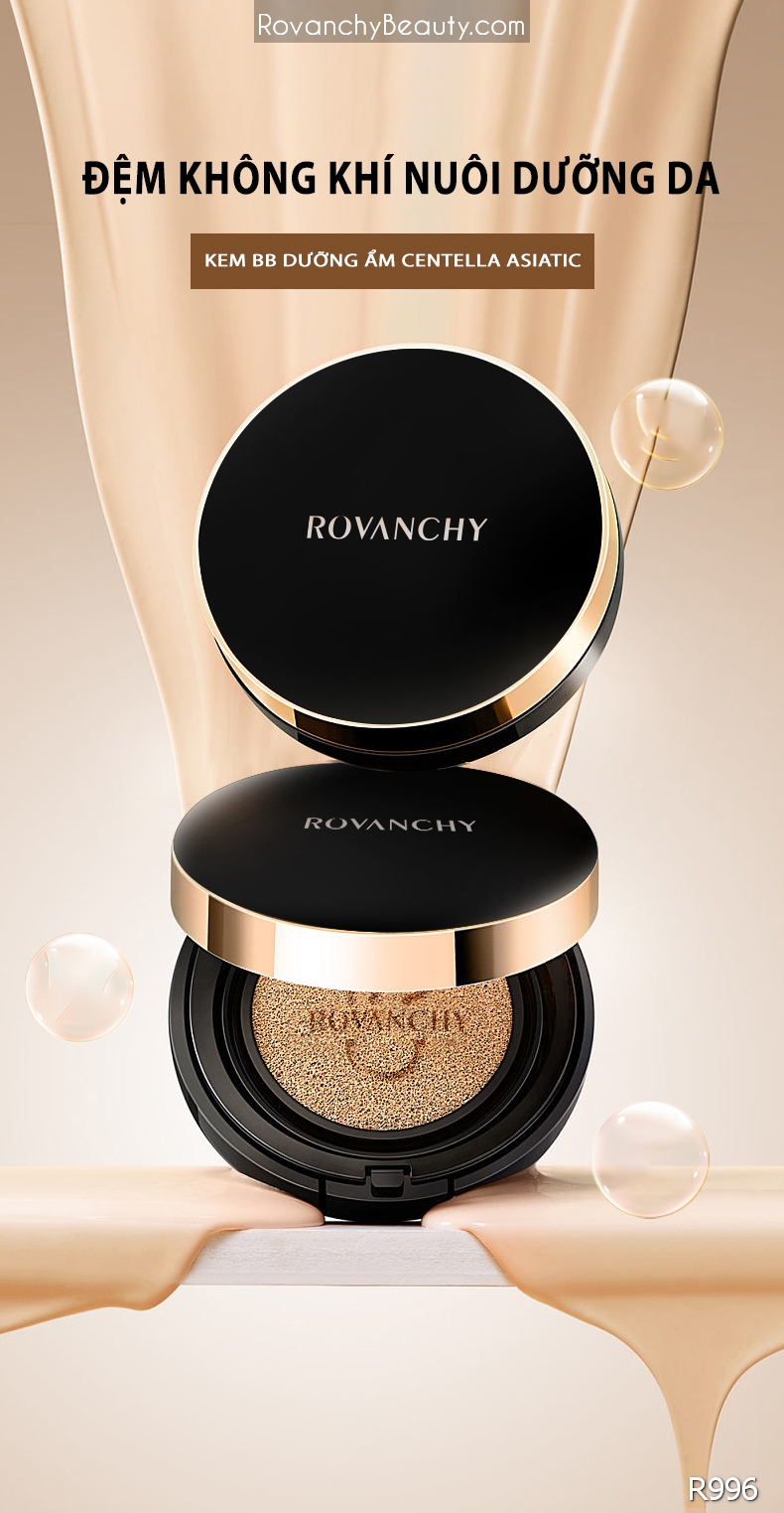 Kem BB dưỡng ẩm Centella Asiatic R996 ROVANCHY