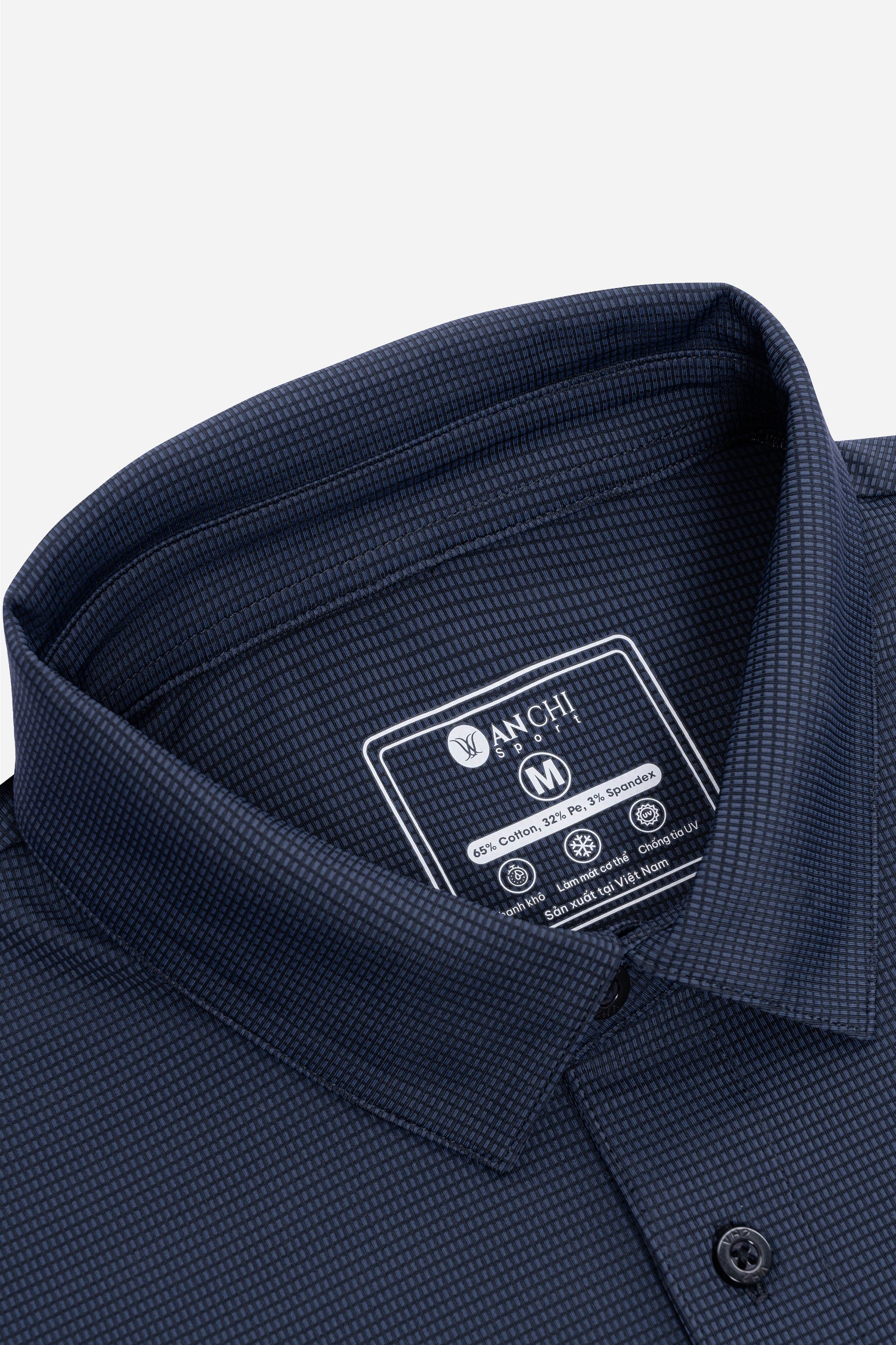 Áo Polo Nam Trung Niên ANCHI Chất Liệu Cotton Phom Suông Vạt Ngang_thumbnail_6