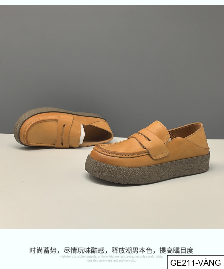 GE211 - Giày lười nam da thật kiểu Âu thời trang, phong cách thường ngày_thumbnail_5
