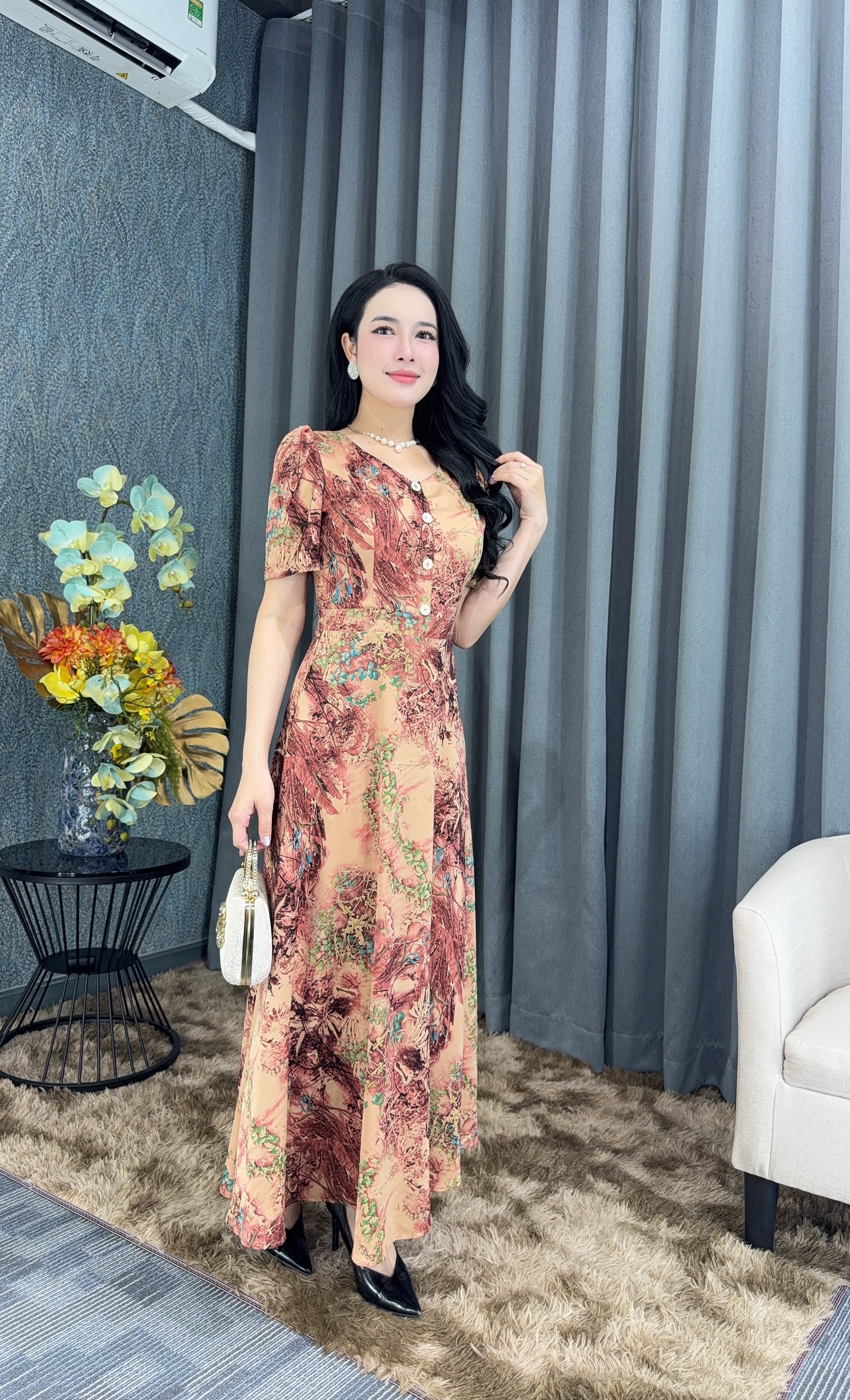 Đầm xòe - Y2036 - Thương hiệu Zonbig