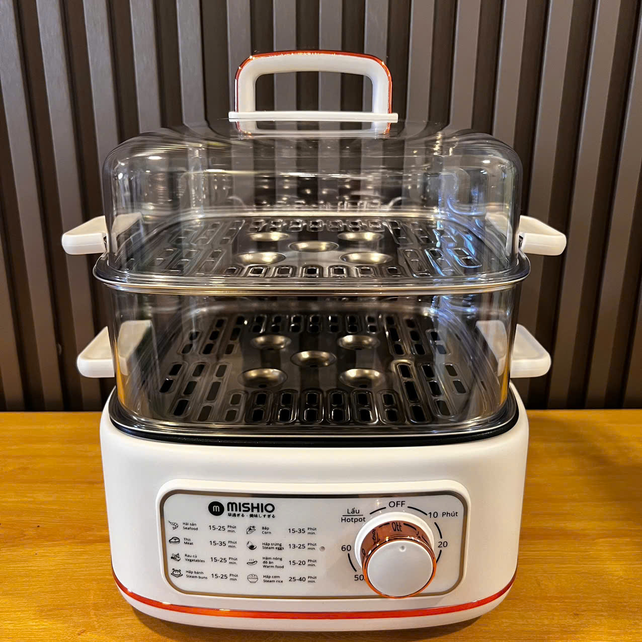 Nồi lẩu hấp thủy nhiệt Mishio MK382 tặng bình đun cao cấp_thumbnail_15