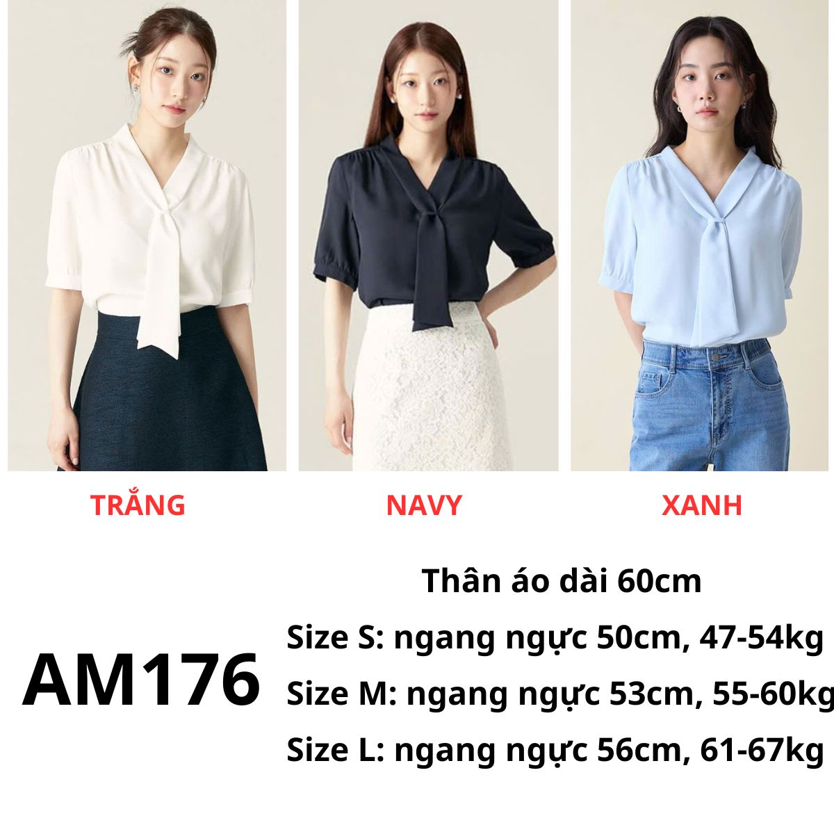 AM176 Áo sơ mi voan TN