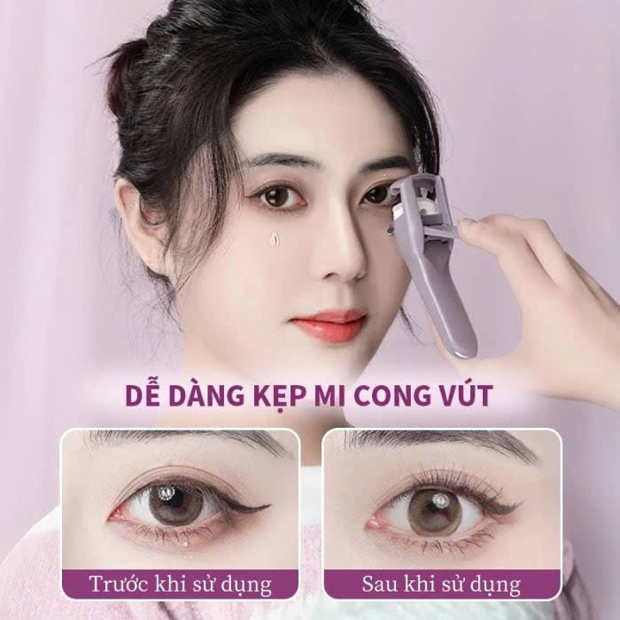 Kẹp Bấm Mi Kèm Lược Amortals Juanwang Eyelash Curler