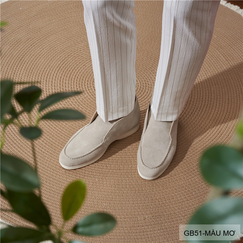 GB51 - Bốt nam cổ thấp da lộn phong cách Martin, đế cao su êm ái, 5 màu thời thượng_thumbnail_9