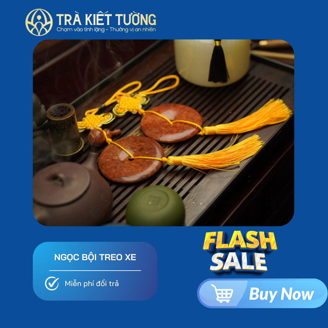 NGỌC BỘI TREO XE - GỖ NU HƯƠNG