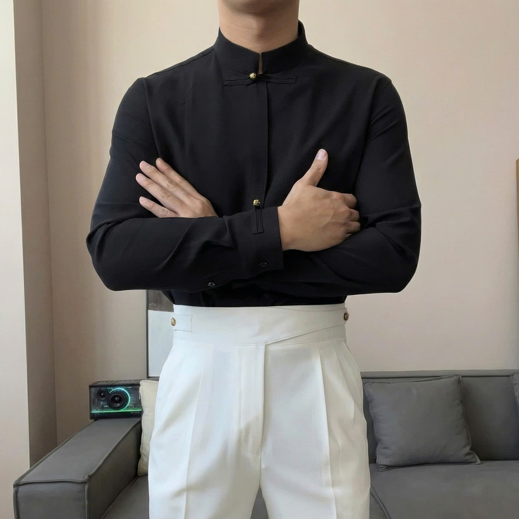 Áo Sơ Mi Cổ Ngũ Thân_thumbnail_2