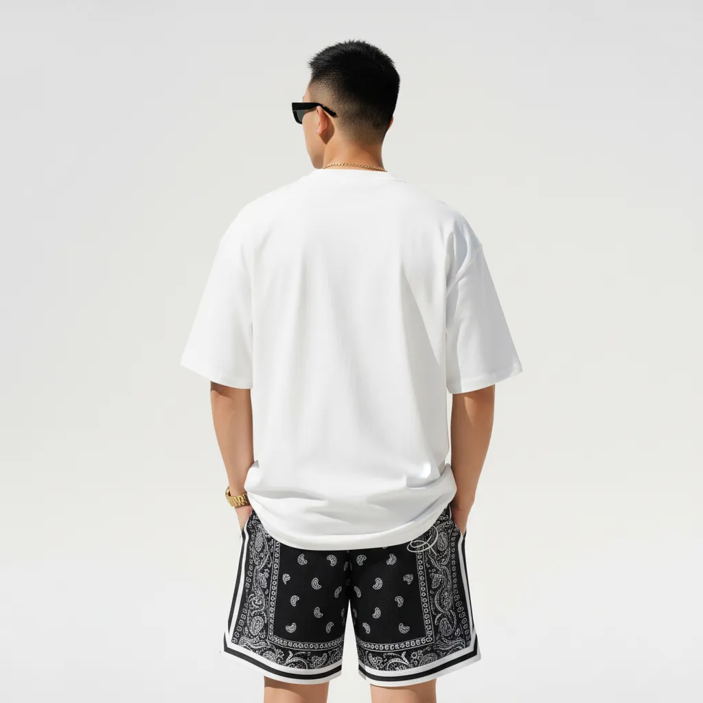 Áo thun form rộng Miucho Iconic cotton thoáng mát tay ngắn cổ tròn nhiều màu đủ size in chữ cái I 2754_thumbnail_2