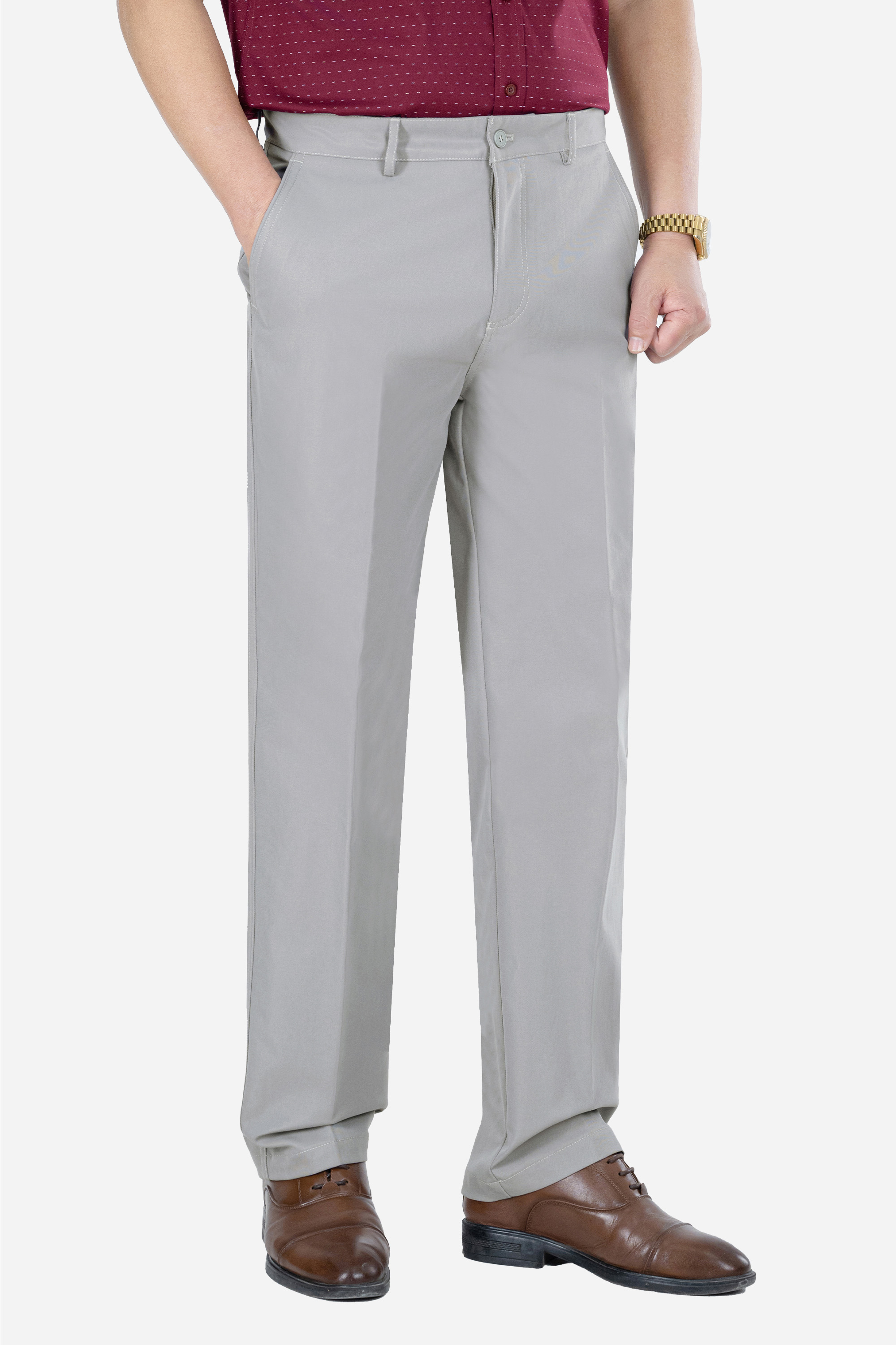 Quần Kaki 0 Li Nam Trung Niên ANCHI Phom Suông Ống Rộng Cao Cấp_thumbnail_51