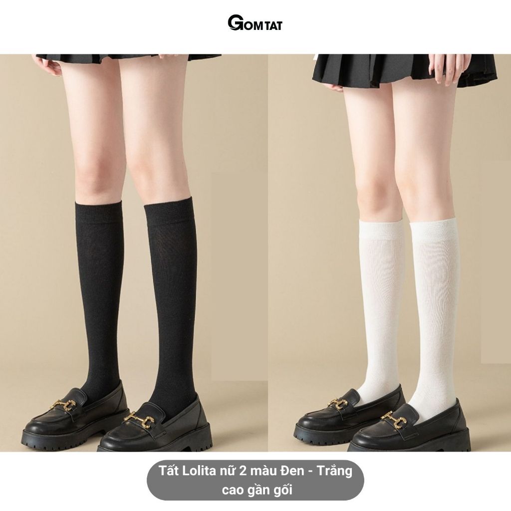 Tất trơn nữ 3 chiều cao lolita HOT-1805_thumbnail_2