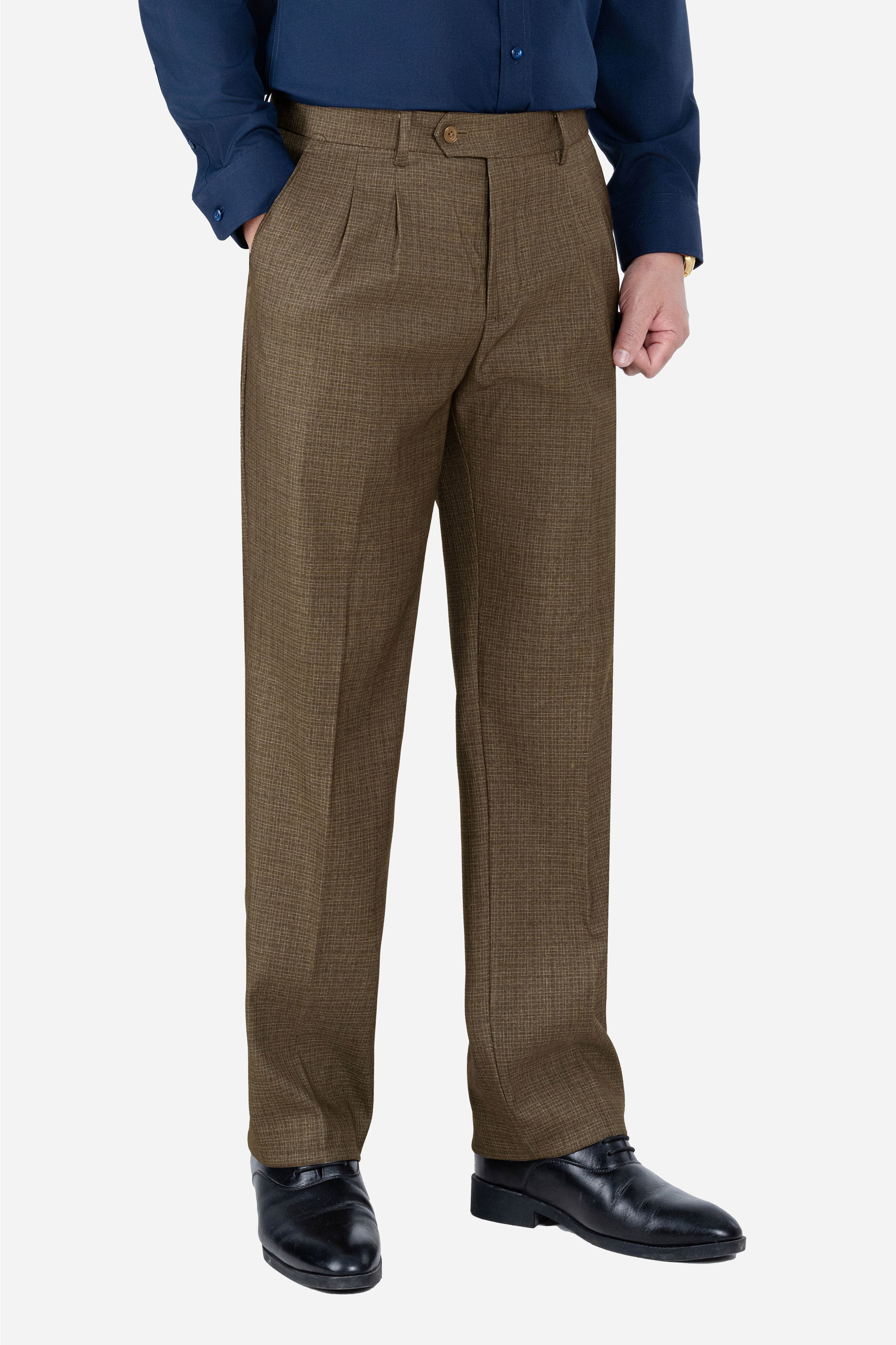 Quần Âu 2 Li Nam Trung Niên ANCHI Chất Liệu Cotton Cao Cấp Phom Suông Ống Rộng_thumbnail_8