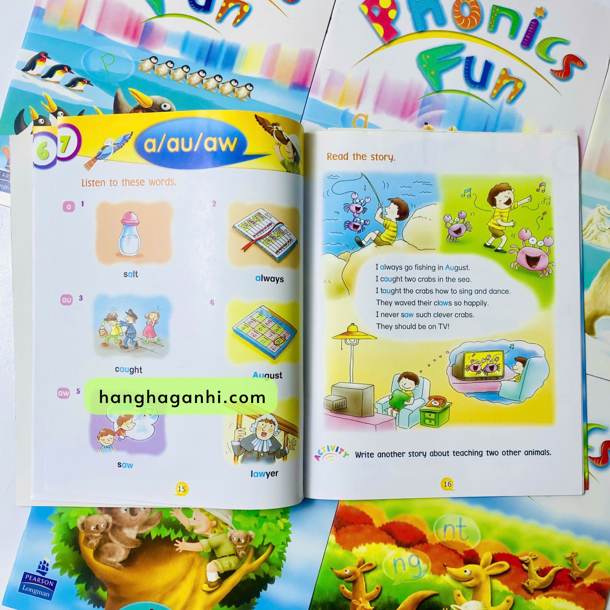 Phonics Fun 6 level sách nhập kèm file nghe_thumbnail_12