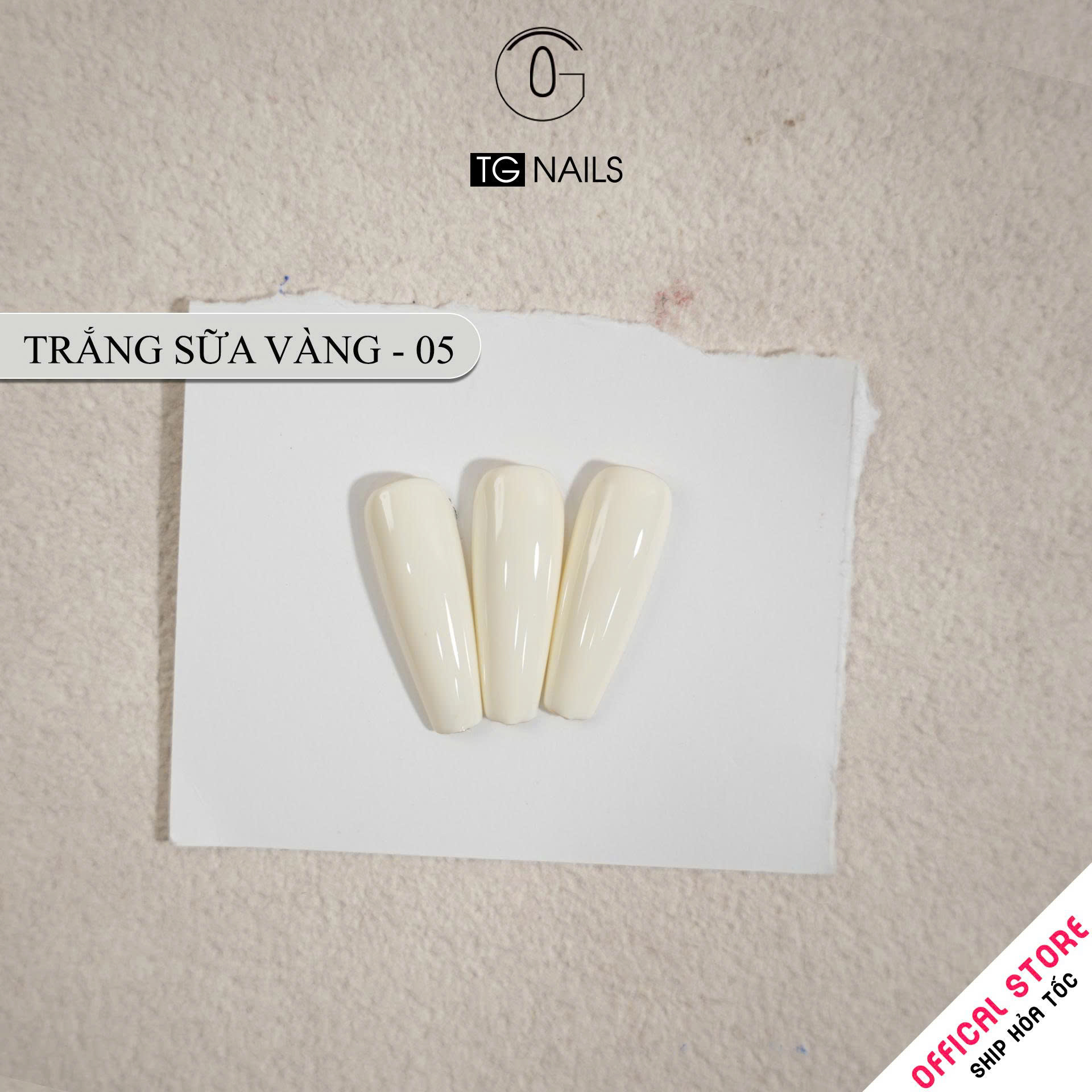 Sơn gel trắng TG cao cấp cọ tròn chai 15ml_thumbnail_5