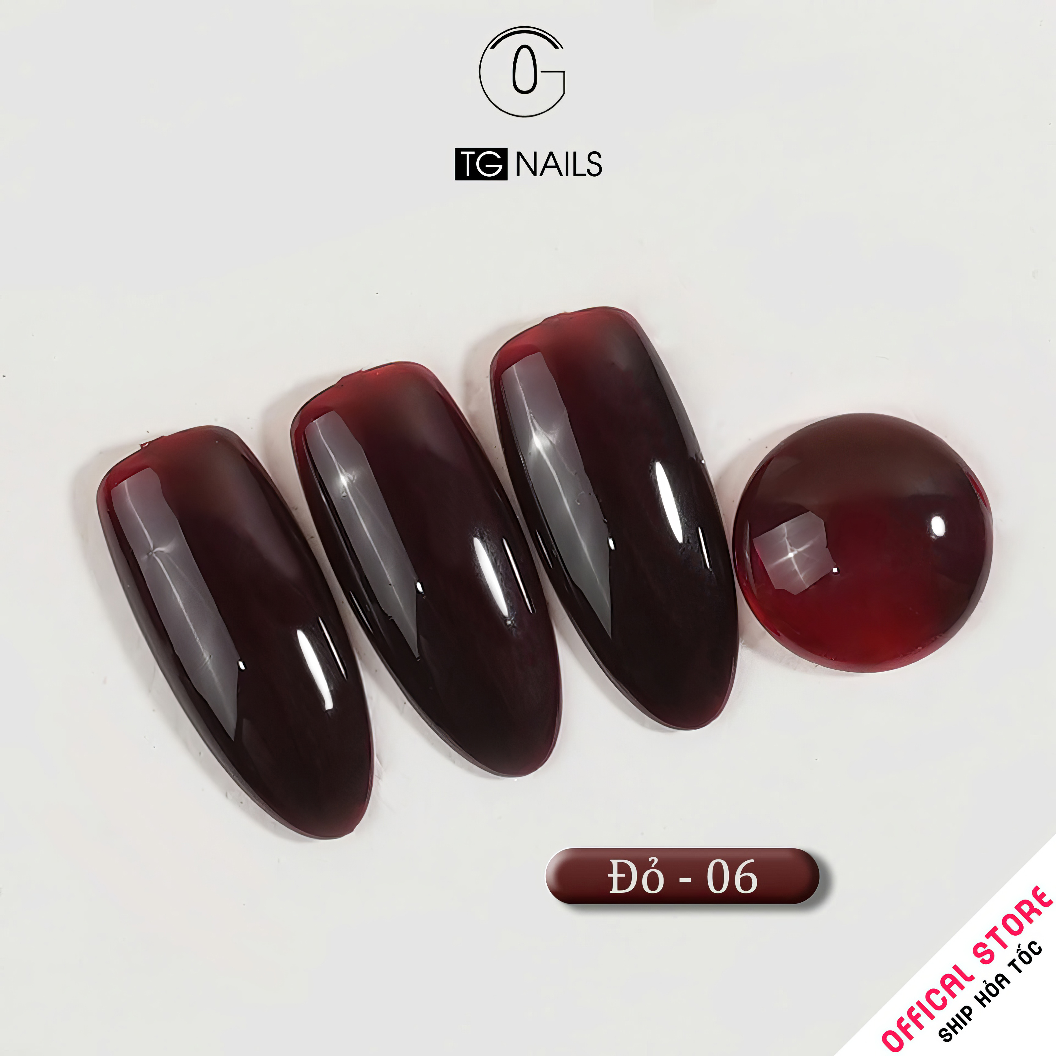 Sơn móng gel TG. Dung tích: 15ml/ lọ. Nhãn hàng TG nail._thumbnail_9