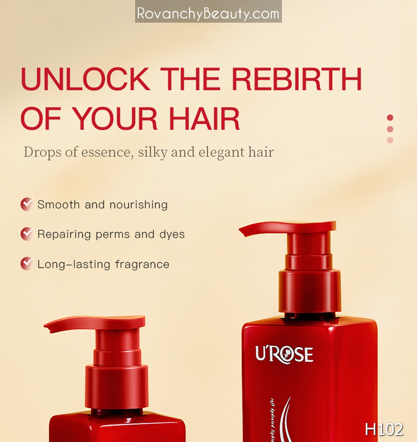 H102  U'ROSE Dưỡng Tóc Mềm Mượt - Tinh Chất Dưỡng Ẩm & Phục Hồi Tóc Hư Tổn 200ml_thumbnail_15