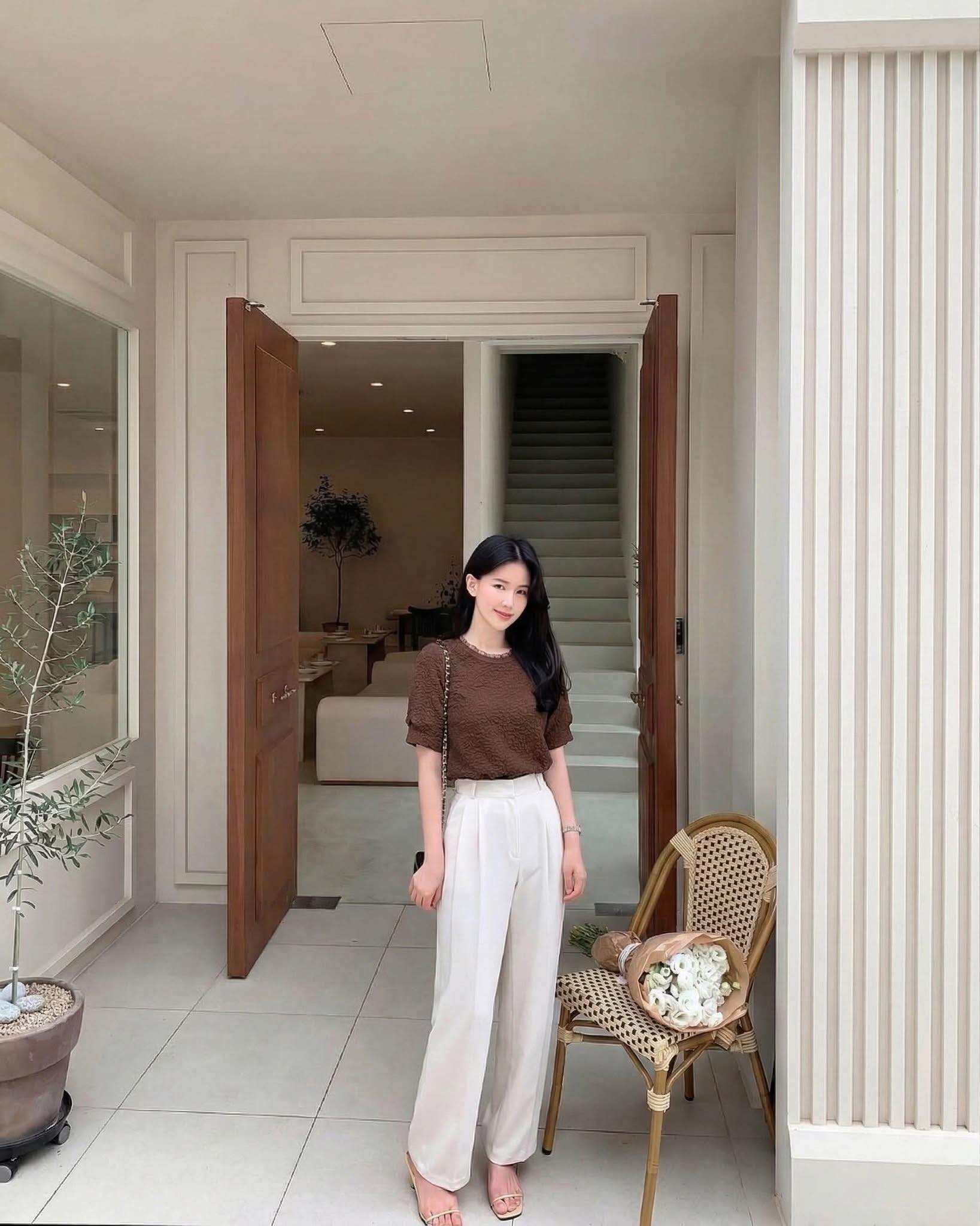 E256 QUẦN SUÔNG KEM XUẤT HÀN