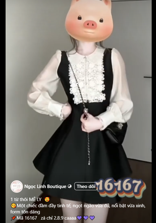 16167- Đầm xòe tiểu thư tay dài phối ren (thun poly 2 da)_thumbnail_0