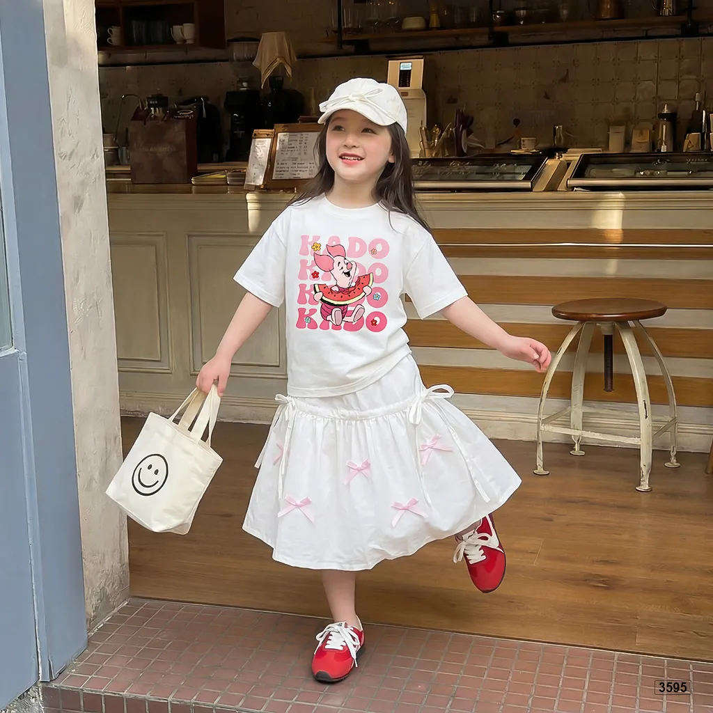 Áo thun cotton trẻ em phong cách Hàn Quốc Kado 3595_thumbnail_5