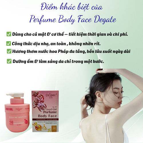 Sự thật về kem dưỡng khiến chị em “nghiện” Perfume Body Face Degate