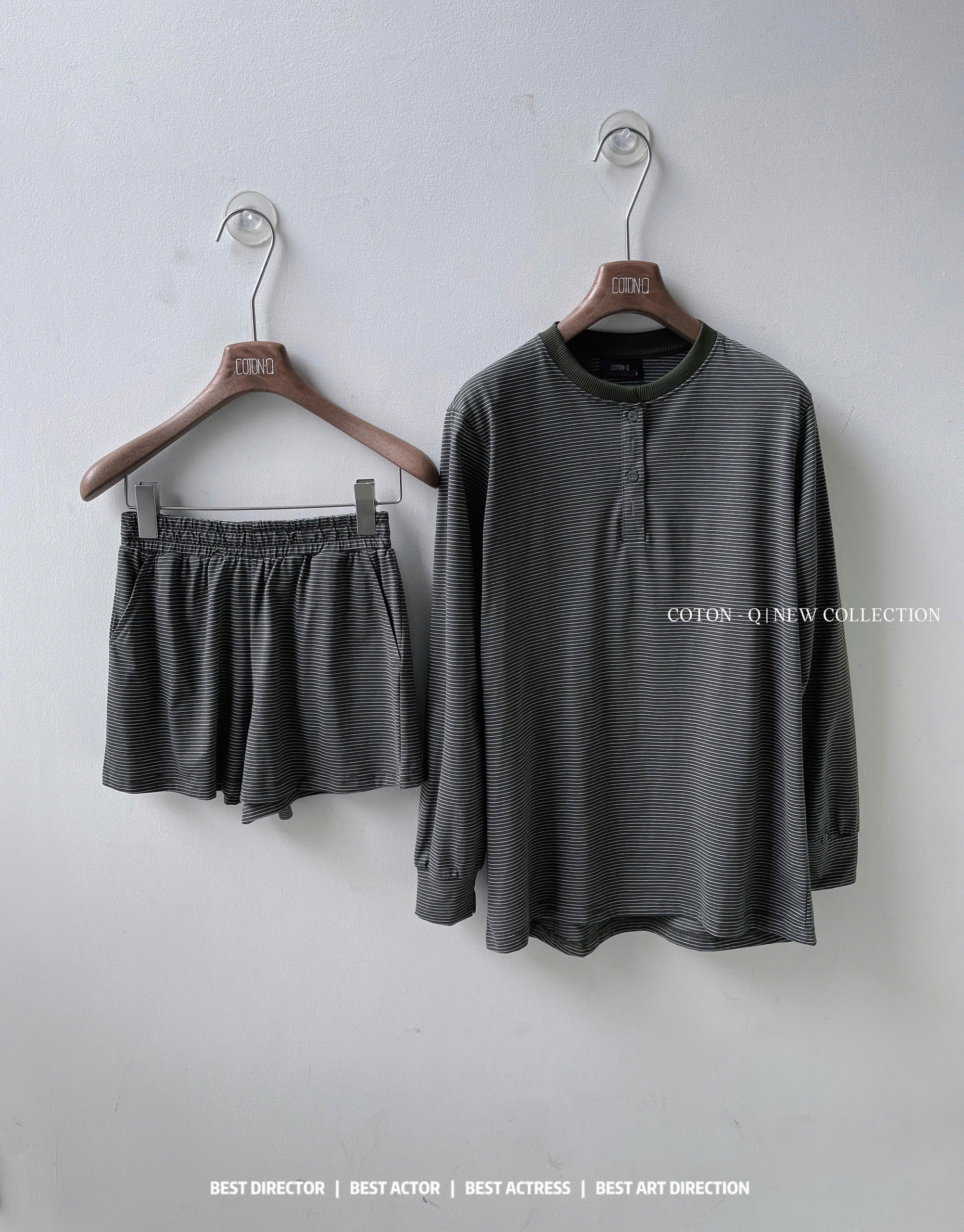 Set áo sọc + quần đùi ( SỌC XÁM )_thumbnail_6