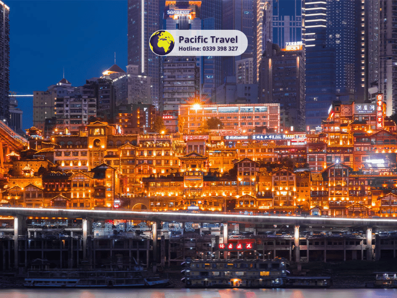 Trung Quốc: Trùng Khánh Mono 4n4đ - Khám phá thành phố 8D_8