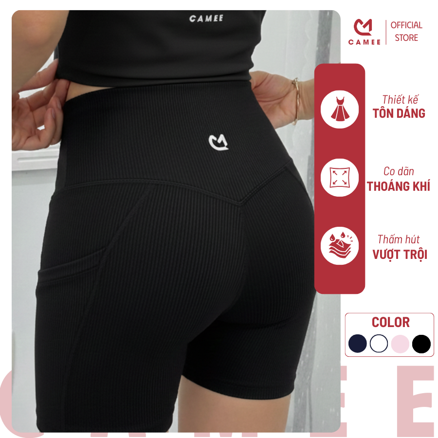 Quần Legging, Yoga Đùi Nữ Cao Cấp Camee_thumbnail_2