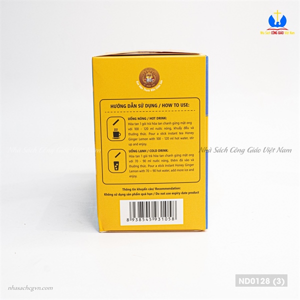 Trà hòa tan chanh gừng mật ong - Đan viện Châu Sơn_thumbnail_2