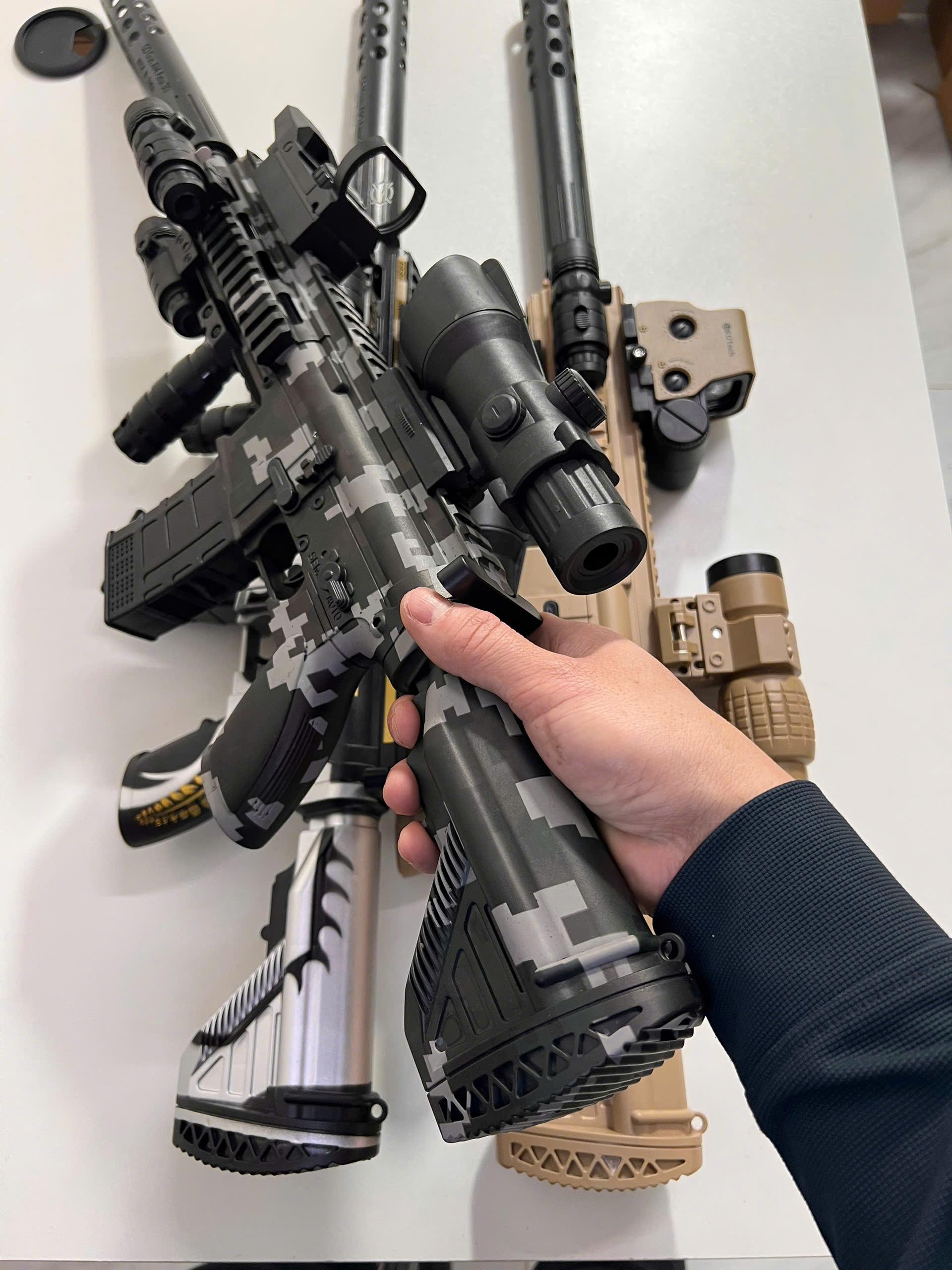 Đồ chơi Súng trường 𝐌𝟒𝟏𝟔 Full Auto Đạn hạt nở size 88cm_thumbnail_13