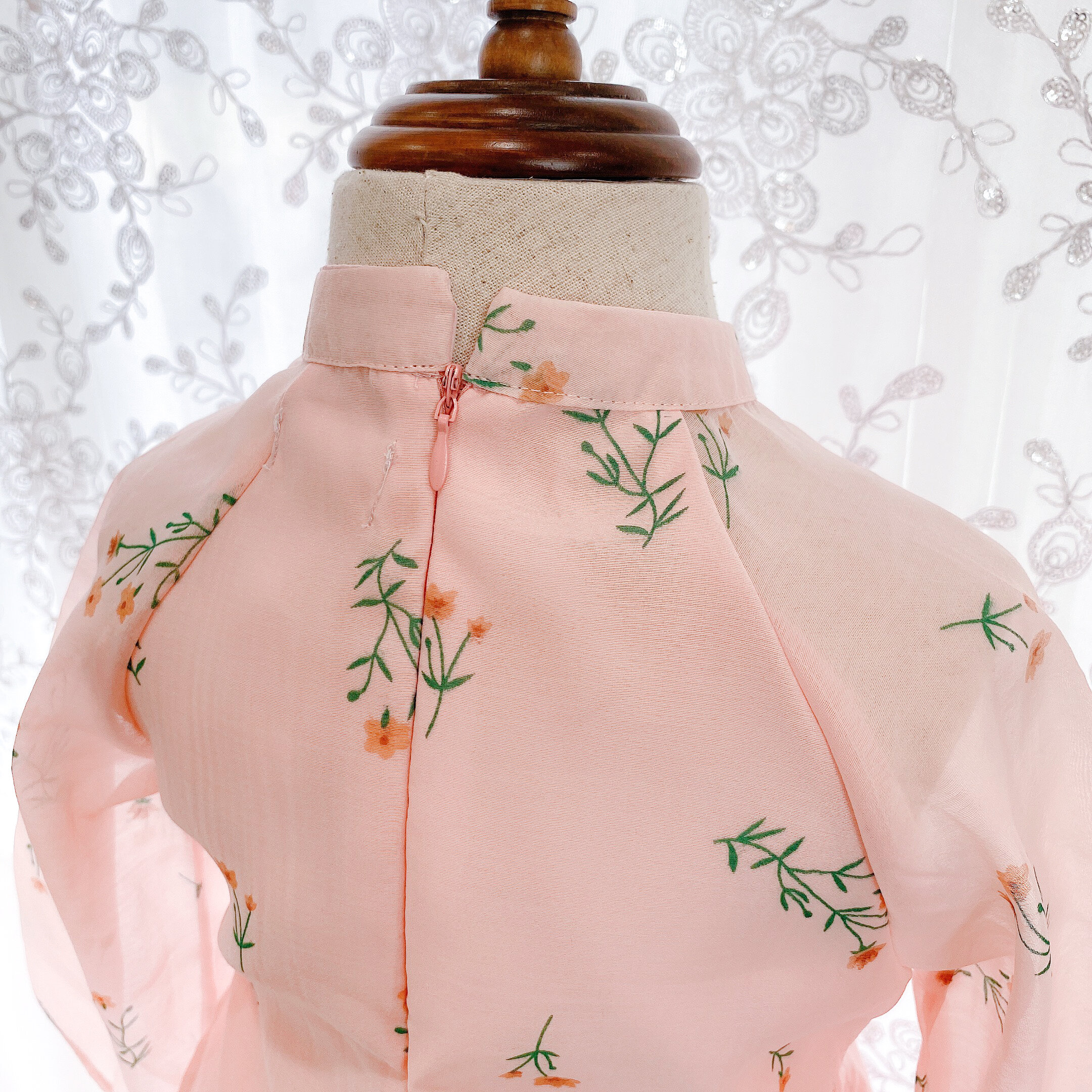 Set áo dài tơ hoa kèm chân váy tutu_thumbnail_7