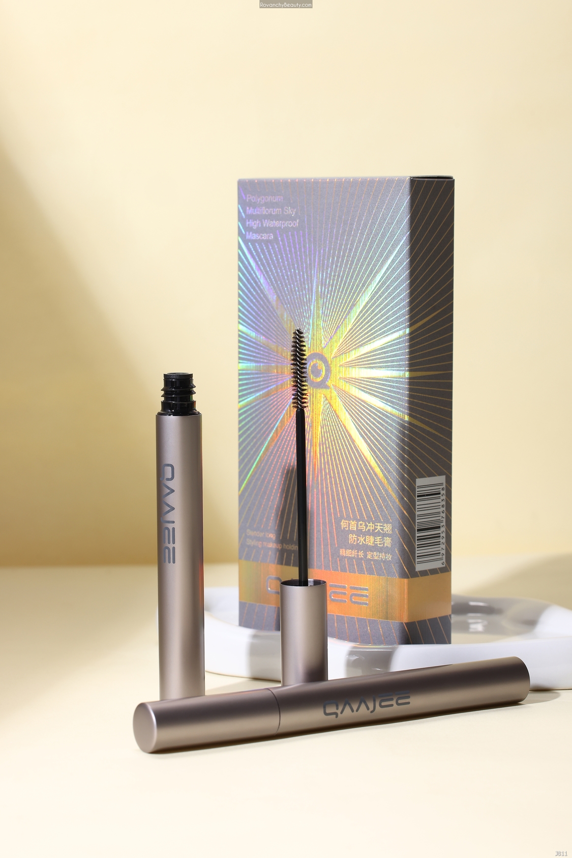 Mascara Chống Thấm Nước J811 QAAJEE S - Làm Dài & Cong Mi, Bền Lâu, Không Lem_thumbnail_7