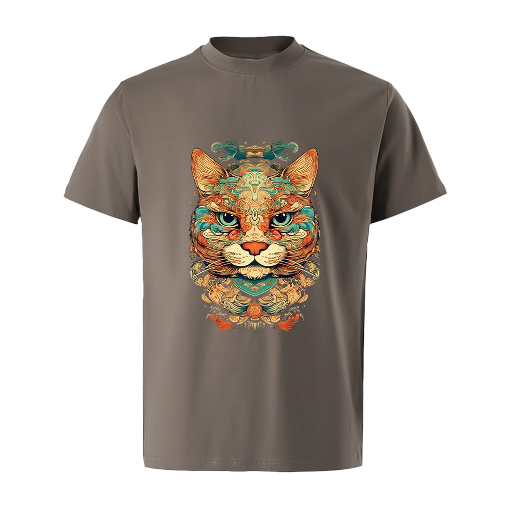 Áo thun nam form rộng 12 con giáp tuổi Mão ATD480 Miucho Iconic cotton cổ tròn in graphic_thumbnail_17