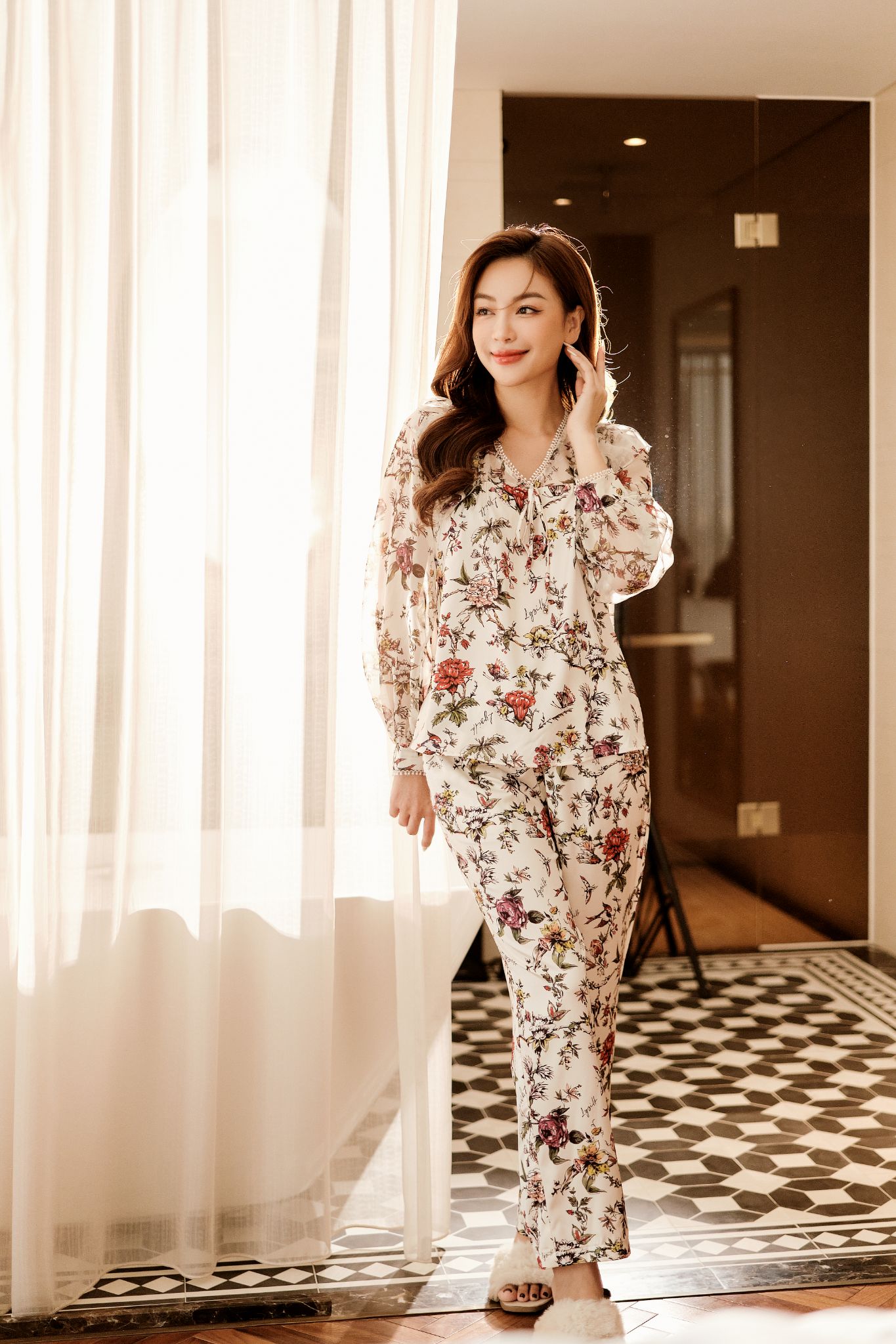 Bộ ngủ áo dài tay, quần dài BN267_thumbnail_2