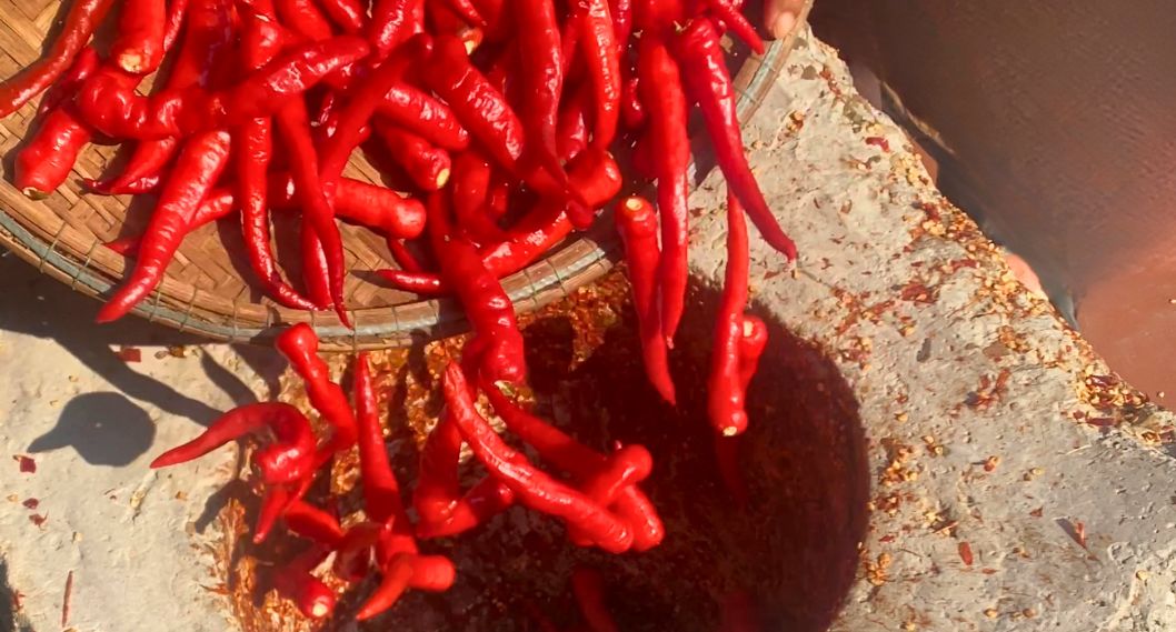 Không màu điều, không phẩm màu – Màu đỏ tự nhiên từ nguyên liệu bản địa