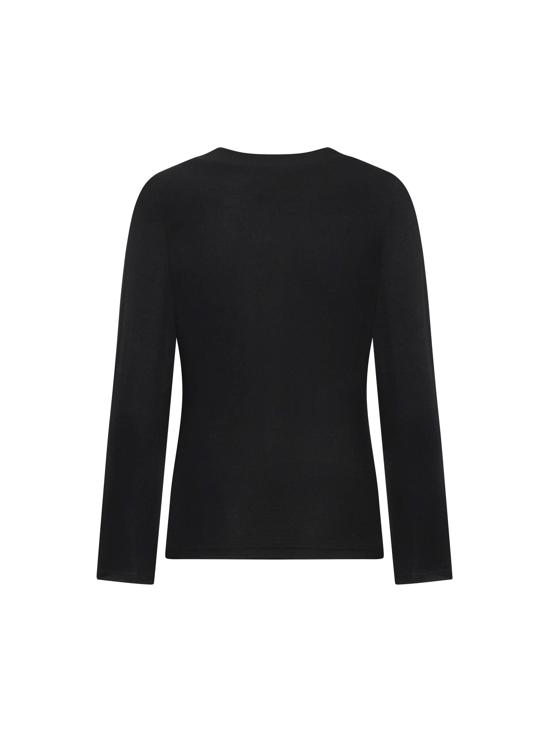 BIGSIZE NỮ - Áo thun kiểu tay dài phối ren V-AK095_thumbnail_4